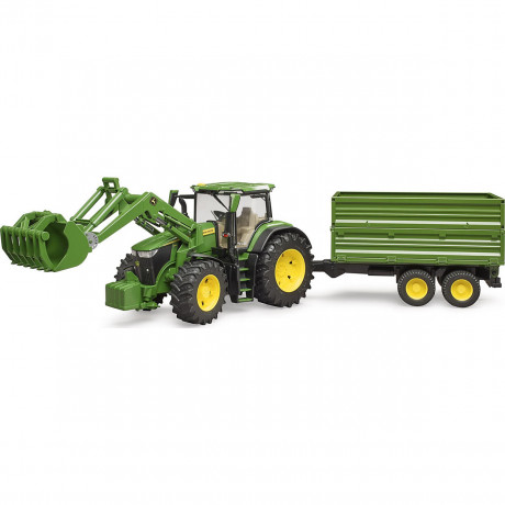 Bruder BRUDER Traktor John Deere mit Anhanger 1:16 Трактор BRUDER John Deere с прицепом 1:16