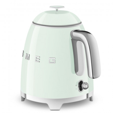 SMEG SMEG Wasserkocher SMEG Wasserkocher Edelstahl 0,8 L Fassung, 1400 W, Wasser Kocher, 1400,00 W, 360° Basis, BPA- Frei, elektrischer Wasser Kocher Klein Mini  Чайник SMEG Чайник SMEG, нержавеющая сталь, емкость 0,8 л, 1400 Вт, водоварка, 1400,00 Вт, ос