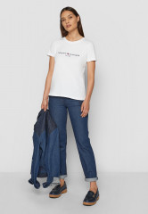 Tommy Hilfiger HERITAGE  Print T-shirt weiss  НАСЛЕДИЕ Футболка с принтом белый