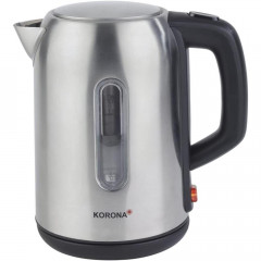 KORONA KORONA Wasserkocher Edelstahl-Wasslerkocher 20350, 1,7 l, 2200 W, Edelstahl, 2200 W, 360 Grad drehbar, 1,7 Liter, Uberhitzungsschutz  Чайник KORONA чайник нержавеющая сталь 20350, 1,7 л, 2200 Вт, нержавеющая сталь, 2200 Вт, поворот на 360 градусов,