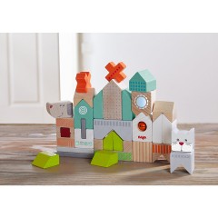 Haba Bausteine Hund und Katze Собака и кошка из строительных блоков