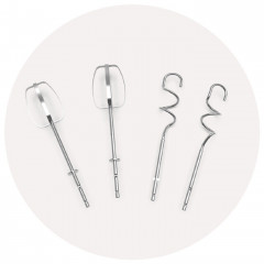 MooSoo MooSoo Handmixer HM226 in Schwarz, 300 W  Ручной миксер MooSoo HM226 черного цвета, 300 Вт