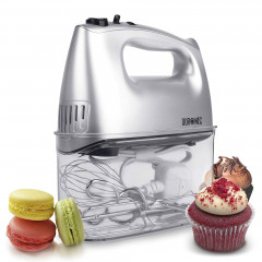 Duronic Duronic Handmixer, HM4 SR elektrischer Handmixer, 400 Watt, Aufbewahrungsbox  Ручной миксер Duronic, электрический ручной миксер HM4 SR, 400 Вт, ящик для хранения