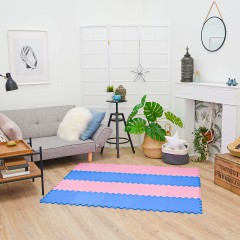 LittleTom Puzzlematte Uni Pink Dunkelblau 20 Teile Коврик-пазл Uni Pink Dark Blue 20 деталей