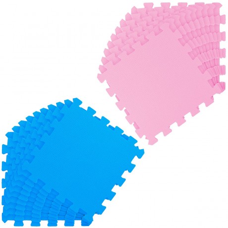 LittleTom Puzzlematte Uni Pink Dunkelblau 20 Teile Коврик-пазл Uni Pink Dark Blue 20 деталей