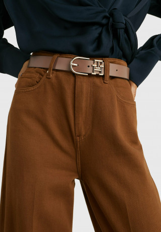 Tommy Hilfiger LUX 3 0 REV Belt oatmilk feather white mix LUX 3 0 REV Ремень овсяное перо белая смесь