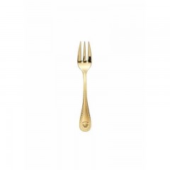Rosenthal meets Versace Rosenthal Versace Medusa Besteck 14 gramm vergoldet - Feingold 999 Kuchengabel 15,5 cm Столовые приборы Rosenthal Versace Medusa 14 грамм с позолотой - вилка для торта из чистого золота 999 пробы 15,5 см
