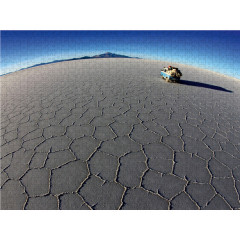 CALVENDO Puzzle CALVENDO Puzzle Lenny auf dem Salar De Uyuni Пазл CALVENDO Puzzle Lenny on the Salar De Uyuni