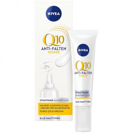Nivea Q10 Power Anti Falten + Straffung Augenpflege  Q10 Power против морщин + укрепляющий уход за глазами