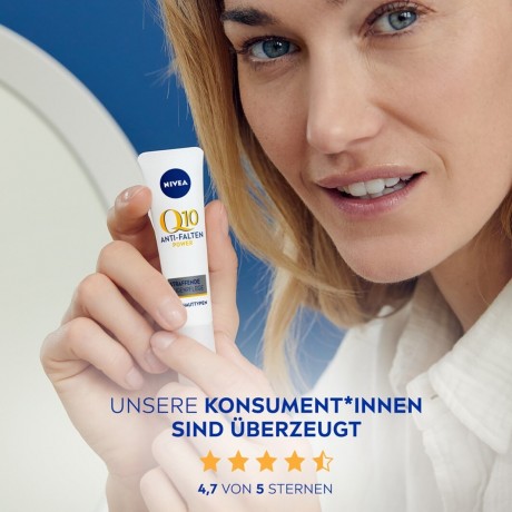 Nivea Q10 Power Anti Falten + Straffung Augenpflege  Q10 Power против морщин + укрепляющий уход за глазами