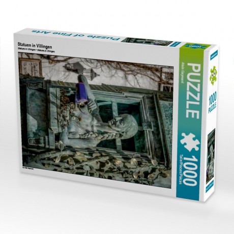 CALVENDO Puzzle CALVENDO Puzzle Statuen in Villingen Пазл CALVENDO Puzzle Статуи в Филлингене