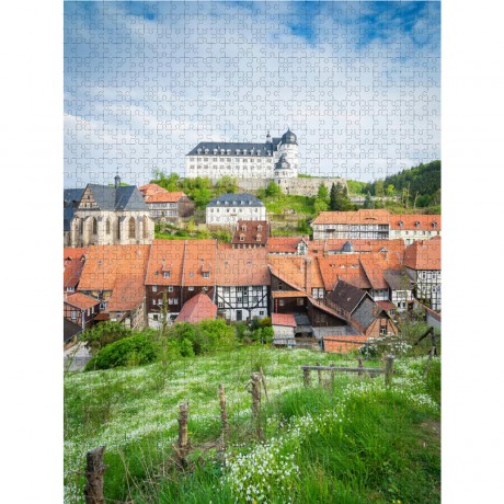 CALVENDO Puzzle CALVENDO Puzzle Stolberg im Harz Пазл CALVENDO Пазл Stolberg в горах Гарца