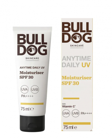 BULLDOG Anytime Daily Feuchtigkeitscreme LSF30, 75ml, Увлажняющий крем широкого спектра действия SPF 30, экстракт семян чертополох и витамин С,75мл