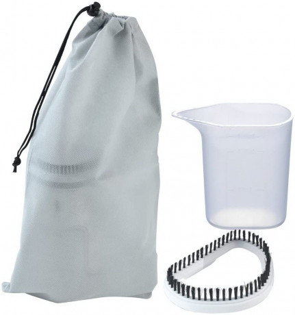 MAXXMEE MAXXMEE Dampfburste Kompakt, 1200 W, Burste Dampfglatter Dampfbugler Steamer Wassertank, weiss/grau MAXXMEE Steam Brush Compact, 1200 Вт, Brush Steam Smooth Steam Bugler Резервуар для воды отпаривателя, белый/серый