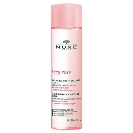 NUXE Very Rose Feuchtigkeitsspendendes 3-in-1 Mizellen-Reinigungswasser  Very Rose Увлажняющая мицеллярная очищающая вода 3-в-1