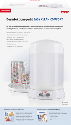 Reer Дезинфектор бутылочек водяным паром "Easy Clean Comfort", 1 шт