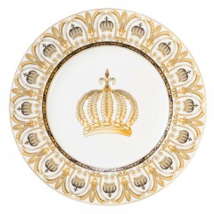 Tettau Tettau Rondo / Liane Pompoos White Speiseteller 27 cm Tettau Rondo / Liane Pomp??s Белая тарелка 27 см