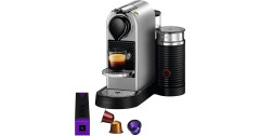 Krups Krups Nespresso CitiZamp;Milk XN761B, Kapselmaschine silber  silber Krups Nespresso CitiZamp;Молоко XN761B, капсульная машина серебро