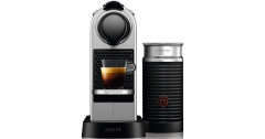 Krups Krups Nespresso CitiZamp;Milk XN761B, Kapselmaschine silber  silber Krups Nespresso CitiZamp;Молоко XN761B, капсульная машина серебро