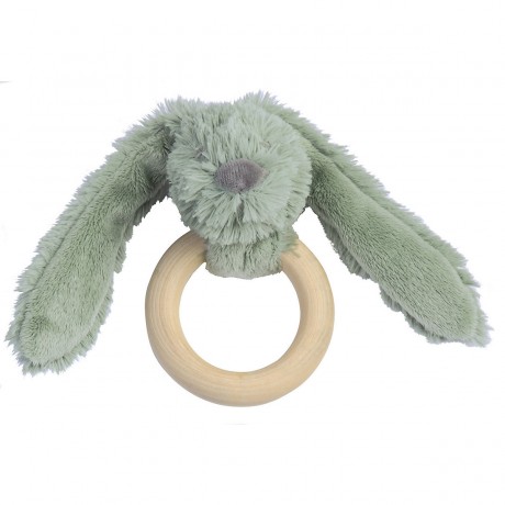 Happy Horse es Kaninchen Richie Beissring aus Holz это Кролик Ричи Деревянный Прорезыватель