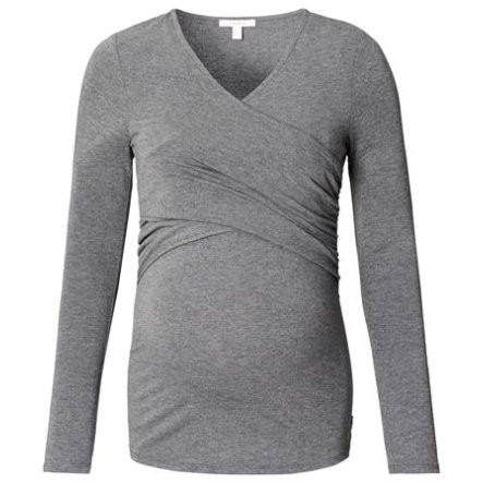 ESPRIT Umstands T-Shirt dunkelgrau melange