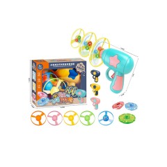 Debuy Beleuchtete Bambus-Libellen-Katapult-Pistole mit rotierendem Пистолет-катапульта из бамбуковой стрекозы с подсветкой и вращающимся