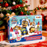 CRAZE PAW Patrol Adventskalender, CRAZE детский игровой адвент-календарь с фигурками, браслетами и слаймом, 24 сюрприза