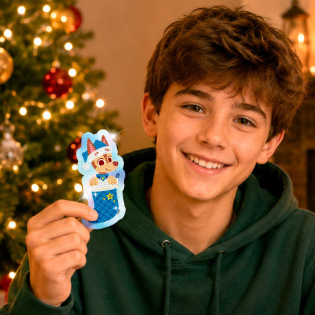 CRAZE PAW Patrol Adventskalender, CRAZE детский игровой адвент-календарь с фигурками, браслетами и слаймом, 24 сюрприза