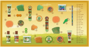Accentra DINOPARK ADVENTURE Adventskalender 2026, Accentra DINOPARK ADVENTURE детский косметический адвент-календарь 2026 с товарами для ванны и аксессуарами, 24 подарка