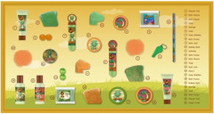 Accentra DINOPARK ADVENTURE Adventskalender 2026, Accentra DINOPARK ADVENTURE детский косметический адвент-календарь 2026 с товарами для ванны и аксессуарами, 24 подарка