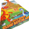 Accentra DINOPARK ADVENTURE Adventskalender 2026, Accentra DINOPARK ADVENTURE детский косметический адвент-календарь 2026 с товарами для ванны и аксессуарами, 24 подарка