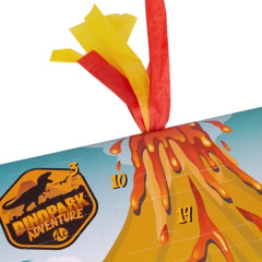 Accentra DINOPARK ADVENTURE Adventskalender 2026, Accentra DINOPARK ADVENTURE детский косметический адвент-календарь 2026 с товарами для ванны и аксессуарами, 24 подарка