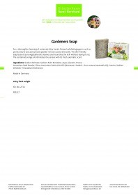 Kraueterhaus Sanct Bernhardt Gardeners Soap, 100 г