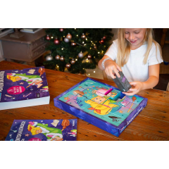 Franzis Bibi Blocksberg Adventskalender 2026 mit Experimenten und Hexereien, Адвент-календарь FRANZIS Bibi Blocksberg 2026 с опытами и поделками, 24 коробочки, от 7 лет