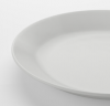 Ikea OFTAST Teller, weiss 25 cm, 10st, 302.589.13, Икеа ОФТАСТ Тарелка, цвет белый, 25 см, 10 штук