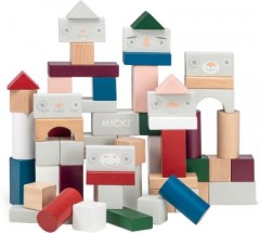 Micki Senses Holz-Bausteine Деревянные строительные блоки Senses
