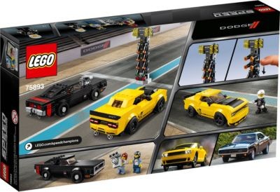 LEGO LEGO Speed 75893 2018 Dodge Challenger SRT Demon und 1970 Dodge Charger R\/T LEGO Speed ??75893 Dodge Challenger SRT Demon 2018 года и Dodge Charger R/T 1970 года