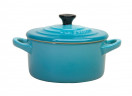 Le Creuset LE CREUSET Mini Cocotte Karibik blau LE CREUSET Mini Cocotte Caribbean