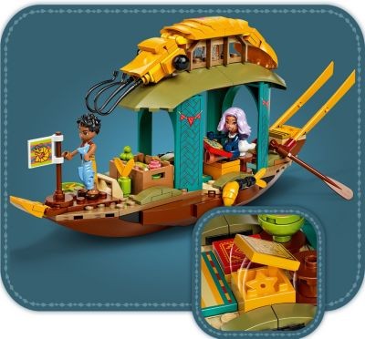 LEGO LEGO Disney Princess 43185 Bouns Boot LEGO Disney Princess 43185 Лодка Боуна