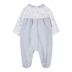 Mayoral Overall Bubikragen Punkte Schleife Бантик в горошек на воротнике Питера Пэна