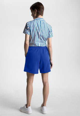 Tommy Hilfiger LOGO TERRY Shorts ultra blue шорты с ЛОГОТИПОМ ультра синий