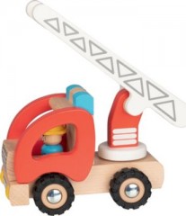 goki Feuerwehr Leiterwagen Пожарная тележка с лестницей