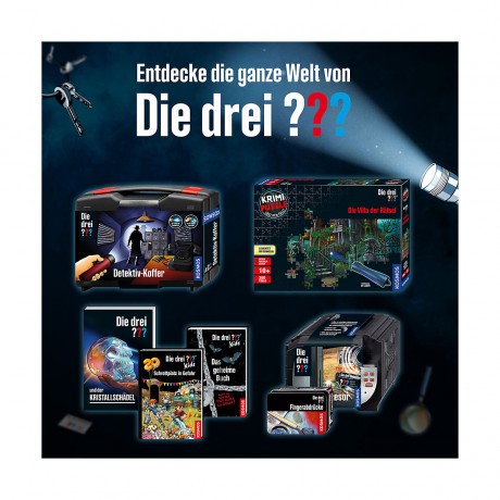 Kosmos Die drei ??? Geheimcode (kleine Dose) Три ??? секретный код (маленькая банка)