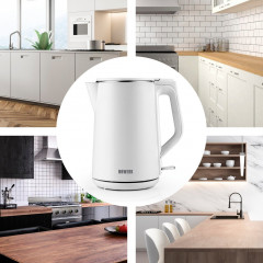 N8WERK N8WERK Wasserkocher Teekocher Moonlight White Edition 1,5 Liter 2200W  Чайник N8WERK — Moonlight White Edition — 1,5 л — 2200 Вт