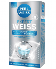 Perlweiss Expert Weiss Отбеливающая зубная паста до 4 тонов за 3 недели, с фтором 1300 ppm, 50 мл