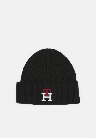 Tommy Hilfiger PREP MONOBEANIE UNISEX Beanie black PREP MONOBEANIE UNISEX Beanie черный