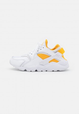 Nike Sportswear W AIR HUARACHE ESS SNKR Sneaker low white/university gold W AIR HUARACHE ESS SNKR Низкие кроссовки женские белый/университетское золото