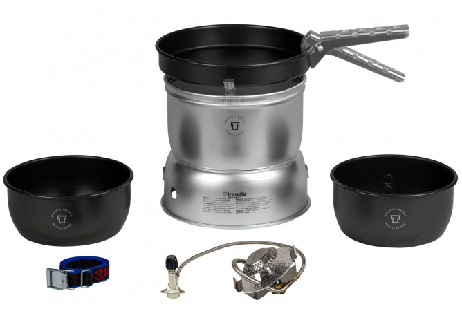 Trangia Trangia Gaskocher Trangia Sturmkocher-Set Gas 27-5 UL/GB (geeignet fur 1-2 Personen) Газовая плита Trangia Набор для штормовой плиты Trangia газовый 27-5 UL/GB (подходит для 1-2 человек)