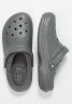 Crocs CLASSIC LINED UNISEX Hausschuh slate grey/smoke CLASSIC LINED UNISEX Тапочки сланцево-серый/дымчатый