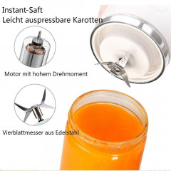 Sarfly Sarfly Smoothie-Maker Tragbarer Mixer 350ml, USB Mini Mixer Blender Rosa Портативный блендер Sarfly Smoothie Maker, 350 мл, мини-миксер USB-блендер